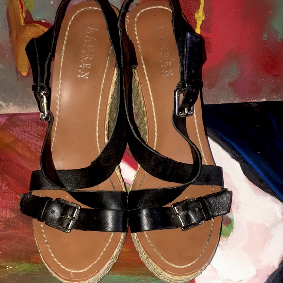 Ralph Lauren wedge heels - Picture 2 of 3